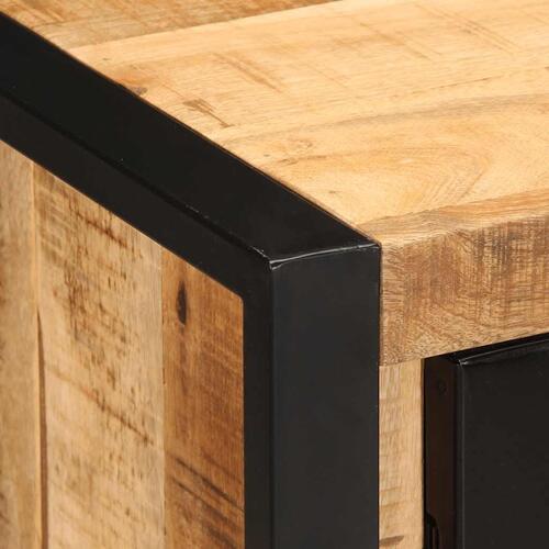 Skænk 55x35x70 cm massivt ru mangotræ