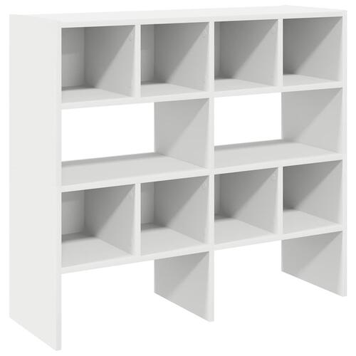 Skostativer stabelbare 2 stk. 89,5x30x40 cm hvid