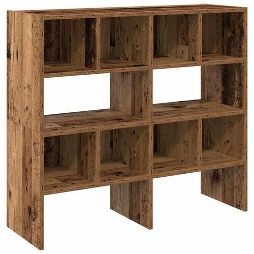 Skostativer stabelbare 2 stk. 89,5x30x40 cm antikt træ