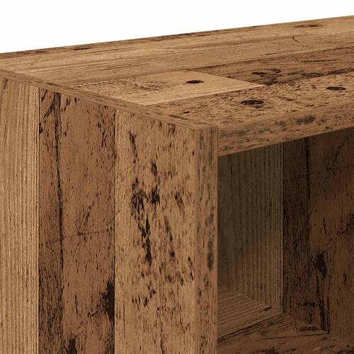 Skostativer stabelbare 2 stk. 89,5x30x40 cm antikt træ