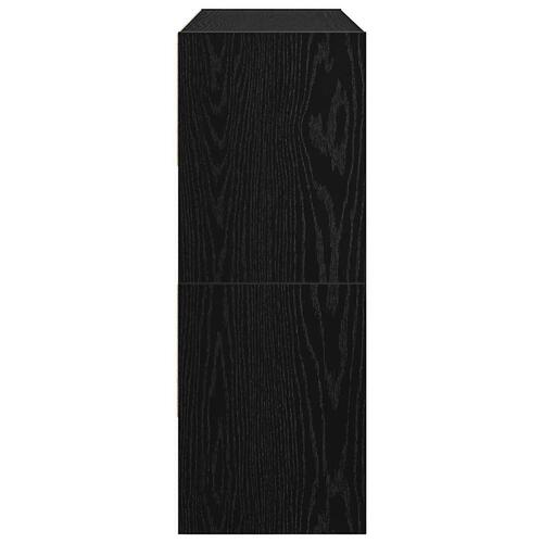 Skostativer stabelbare 2 stk. 89,5x30x40 cm sort-eg