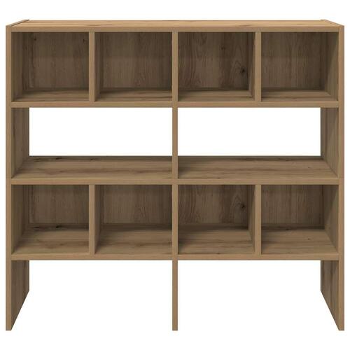 Skostativer stabelbare 2 stk. 89,5x30x40 cm egetræsfarve
