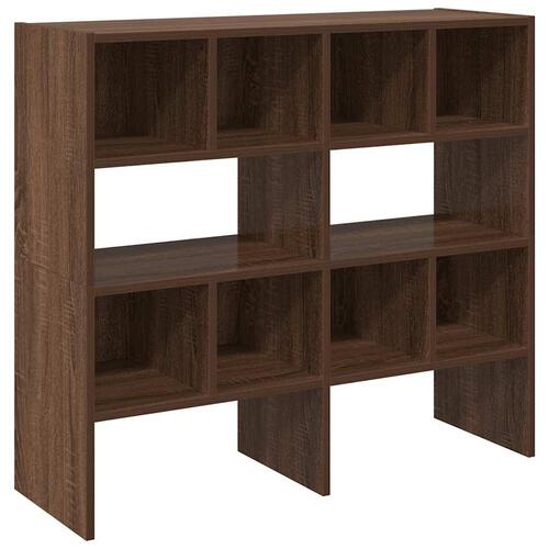 Skostativer stabelbare 2 stk. 89,5x30x40 cm brun egetræsfarve