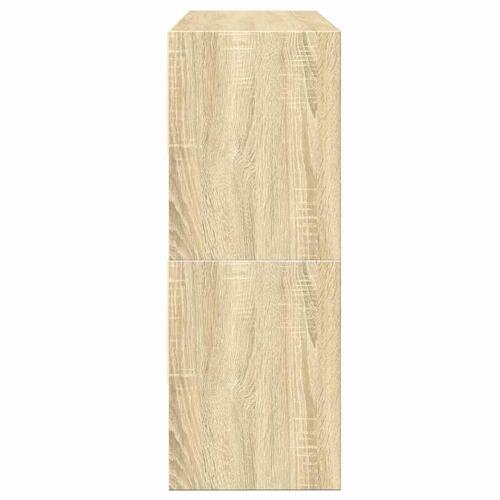 Skostativer stabelbare 2 stk. 89,5x30x40 cm sonoma-eg
