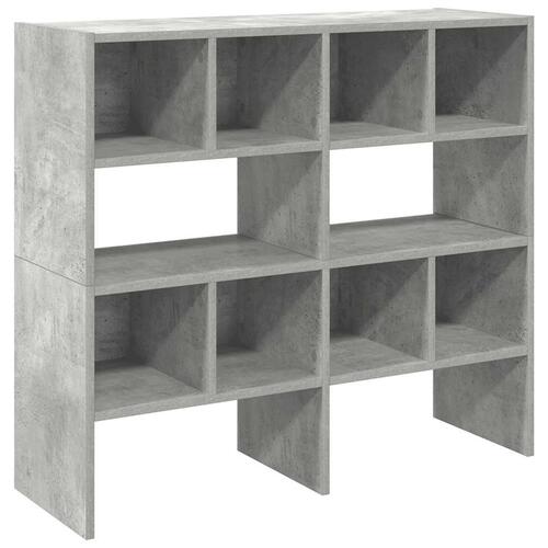 Skostativer stabelbare 2 stk. 89,5x30x40 cm betongrå