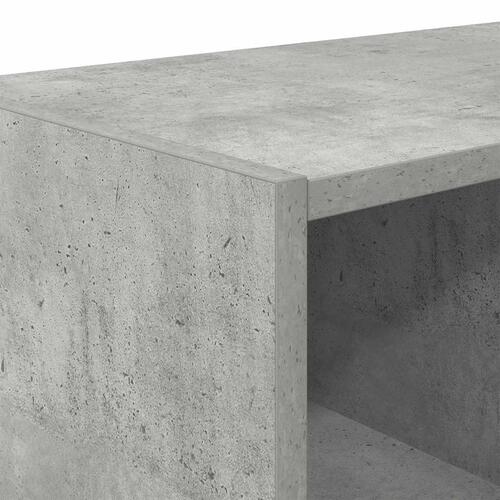 Skostativer stabelbare 2 stk. 89,5x30x40 cm betongrå