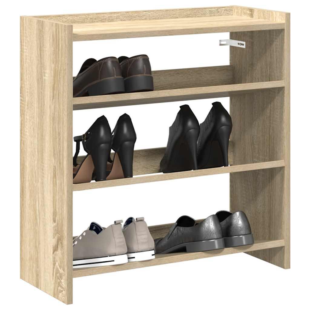 Skoreol 60x25x62 cm konstrueret træ sonoma-eg billede