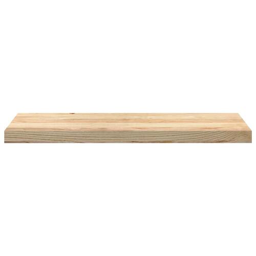 Vindueskarme 2 stk ubehandlet 80x30x2 cm massivt egetræ