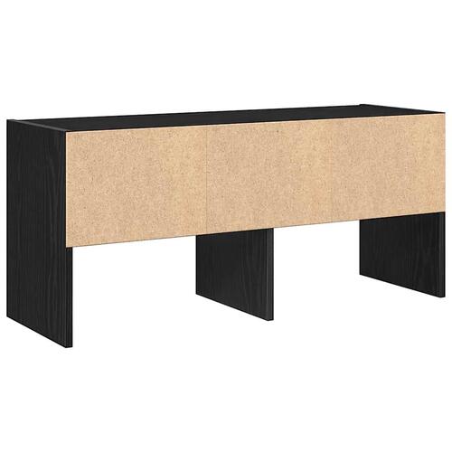Skostativ stabelbar 89,5x30x40 cm sort-eg