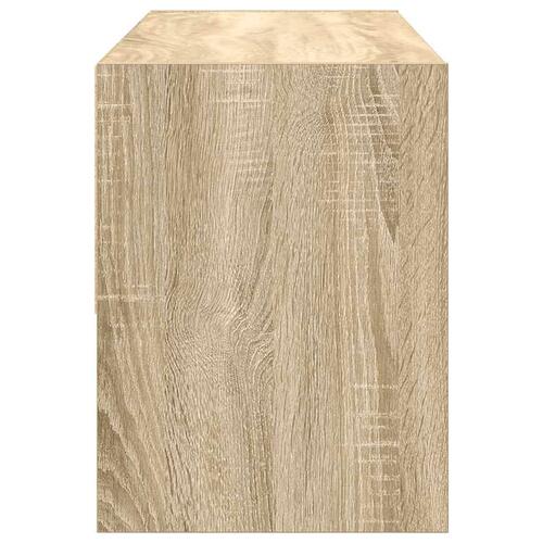 Skostativ stabelbar 89,5x30x40 cm sonoma-eg