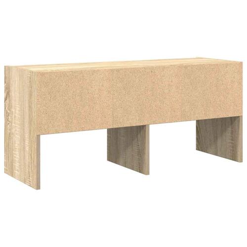 Skostativ stabelbar 89,5x30x40 cm sonoma-eg