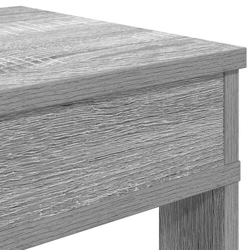 Skoreol 60x30x98 cm konstrueret træ grå sonoma-eg
