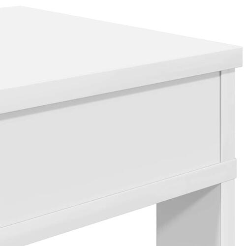 Skoreol 60x30x98 cm konstrueret træ hvid