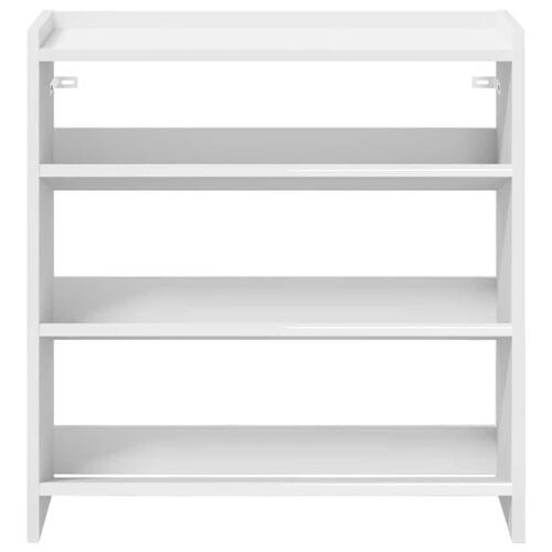 Skoreol 60x25x62 cm konstrueret træ hvid
