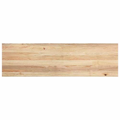 Vindueskarme 2 stk ubehandlet 140x40x2 cm massivt egetræ