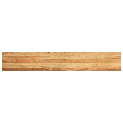 Vindueskarme 2 stk lysebrun 160x30x2 cm massivt egetræ