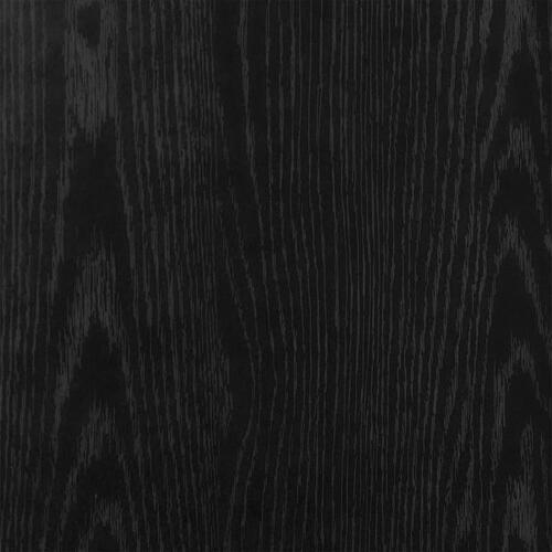 Sengebord med skuffe 35x34x66,5 cm sort-eg