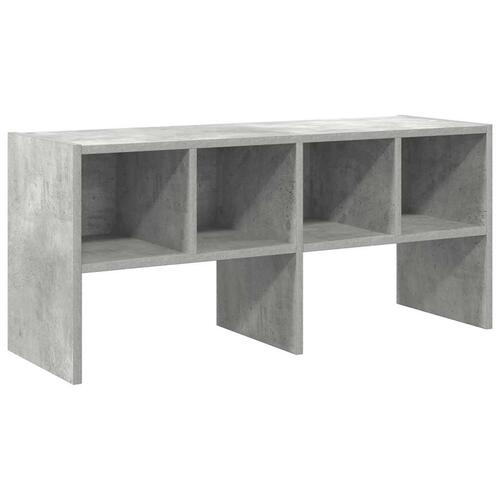 Skostativ stabelbar 89,5x30x40 cm betongrå