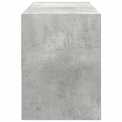 Skostativ stabelbar 89,5x30x40 cm betongrå