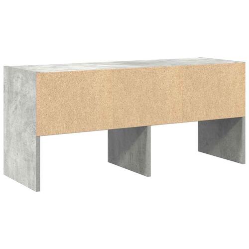 Skostativ stabelbar 89,5x30x40 cm betongrå