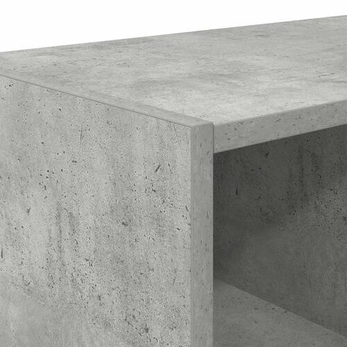 Skostativ stabelbar 89,5x30x40 cm betongrå