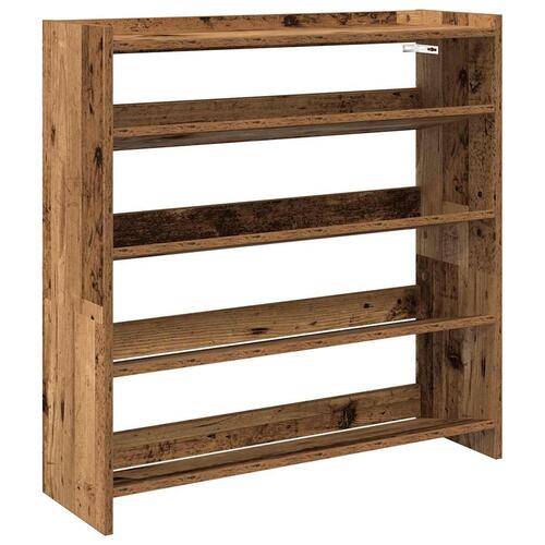 Skoreol 80x25x81 cm konstrueret træ antikt træ