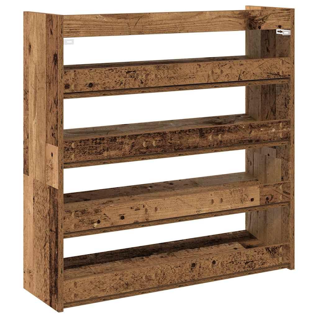 Skoreol 80x25x81 cm konstrueret træ antikt træ