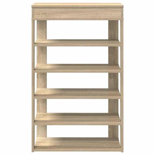 Skoreol 60x30x98 cm konstrueret træ sonoma-eg