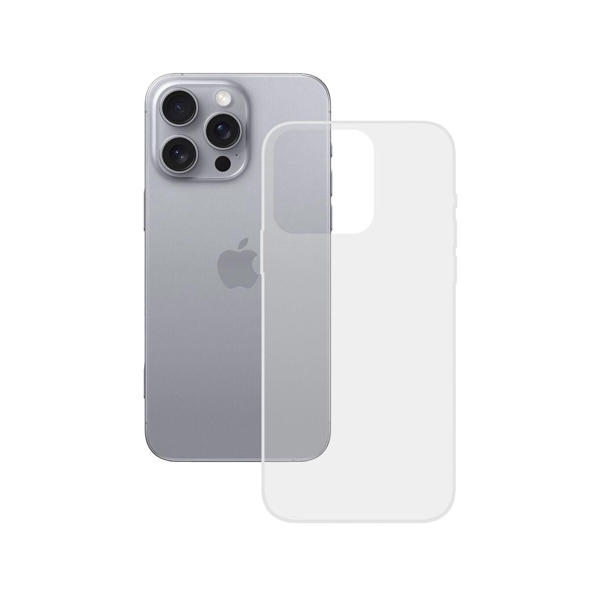 KSIX mobilcover til iPhone 16 Pro Max - gennemsigtig TPU