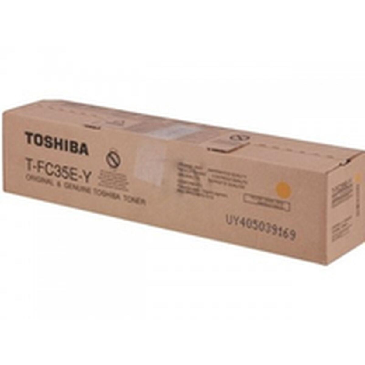 Toshiba toner T-FC35E-Y gul til e-Studio 2500C/3500C - 21.000 sider