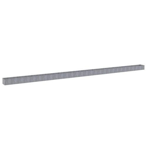 Højbed 1152x50x36 cm cortenstål