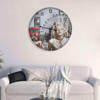 Vægur i vintagestil Marilyn Monroe 60 cm