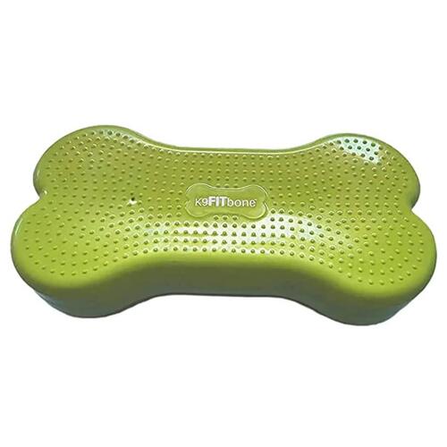FitPAWS kæledyrs-balanceplatform ”K9FITbone” PVC grøn FPK9BONEGR