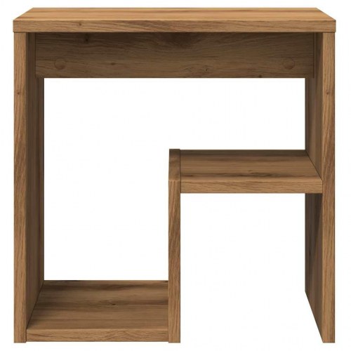 Sengeborde 2 stk. - 40×30×40 cm i konstrueret træ, egetræ