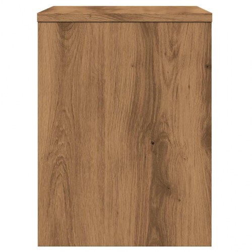 Sengeborde 2 stk. - 40×30×40 cm i konstrueret træ, egetræ