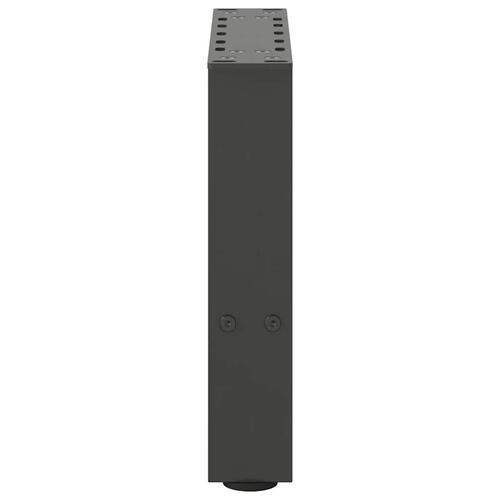 Sofabordben 2 stk. 40x(30-31) cm stål antracitgrå