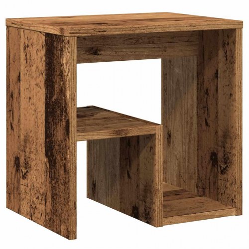 Sengeborde 2 stk. 40×30×40 cm - konstrueret træ i gammelt trælook