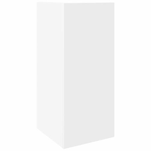Sidebord med hylde Hvid 25,5x27x60 cm
