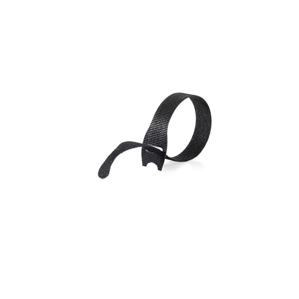 Velcro One-Wrap kabelbindere i velkro - 2 × 20 cm, 25 stk., sort