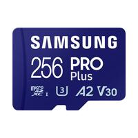 Mikro-SD-hukommelseskort med adapter Samsung 256 GB