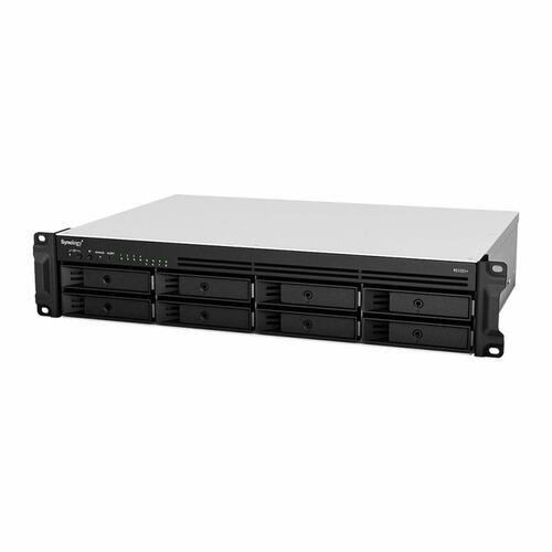 NAS-netværkslagring Synology RS1221+ Sort AMD Ryzen V1500B