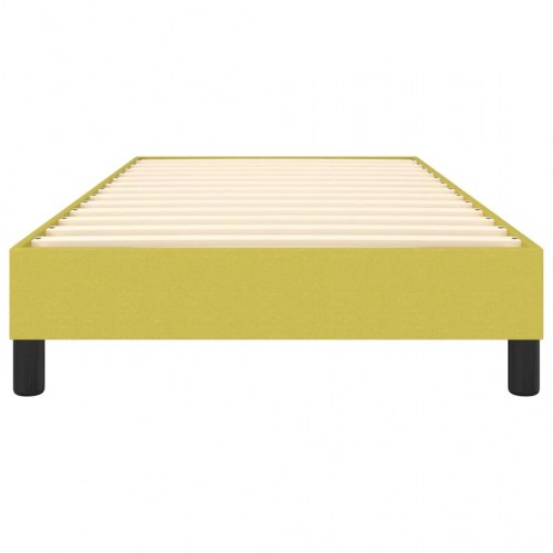 Sengeramme uden madras Grøn 100x200 cm Stof