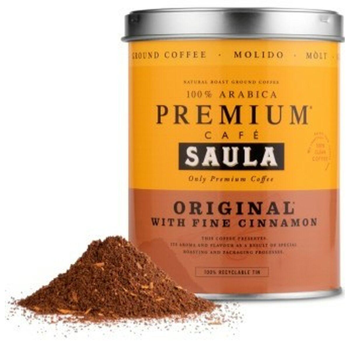 Saula malet kaffe - Premium Café Original med kanel