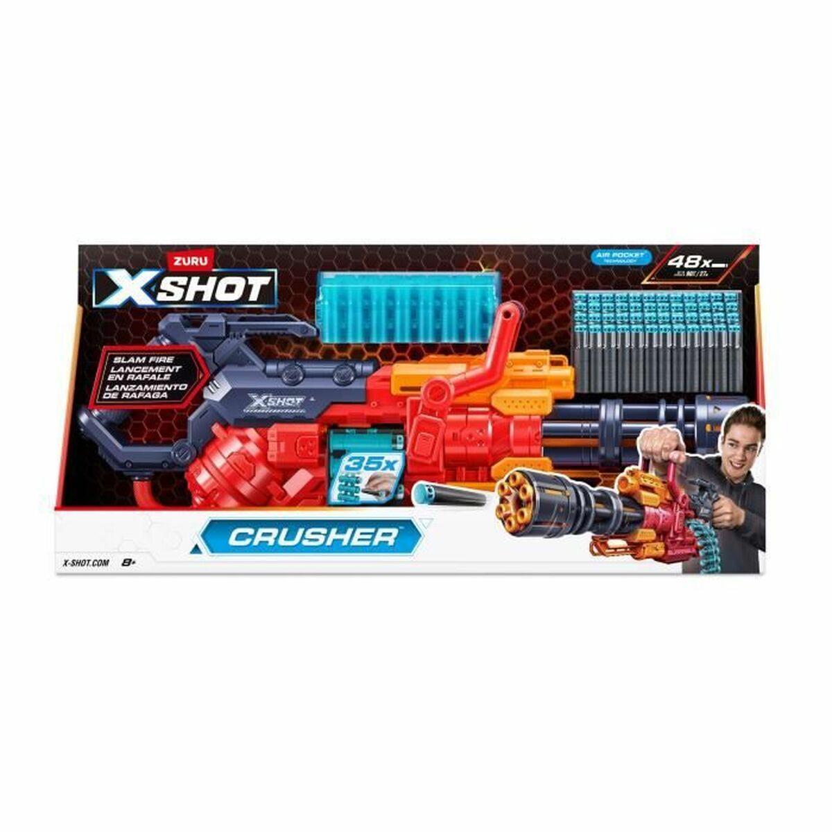 Zuru X-Shot Crusher skumdart-blaster - Multifarvet billede