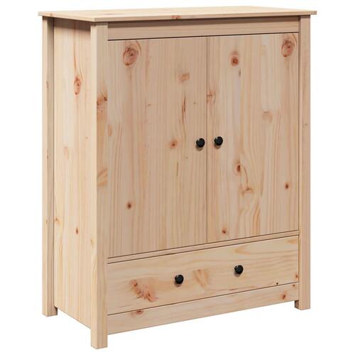 Højskab 83x41,5x100 cm massivt fyrretræ