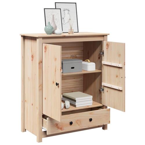 Højskab 83x41,5x100 cm massivt fyrretræ