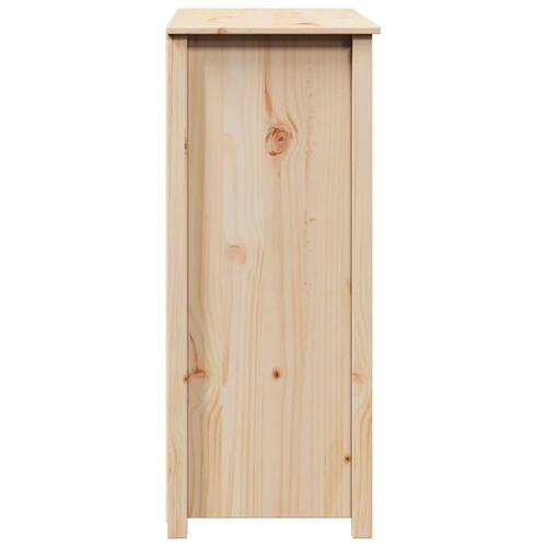 Højskab 83x41,5x100 cm massivt fyrretræ