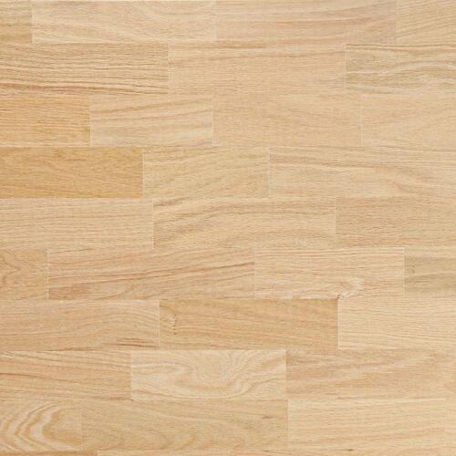 Bordplade ubehandlet 120x60x2,5 cm massivt egetræ rektangulær