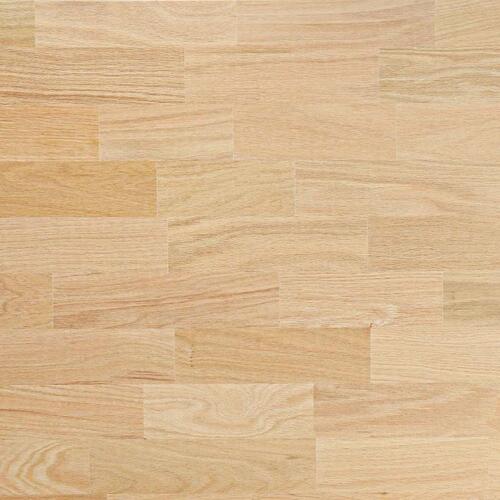 Bordplade ubehandlet 100x80x2,5 cm massivt egetræ rektangulær