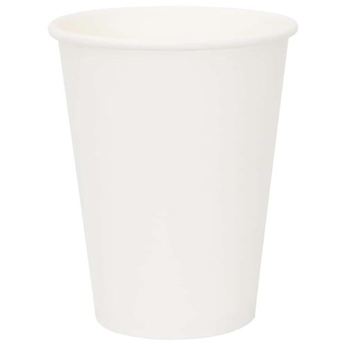 Kaffekopper af papir 1000 stk. 12oz 300ml hvid